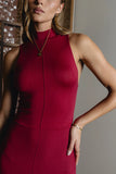 Liz Mock Neck Maxi Dress FINAL SALE