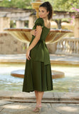 Maldives Midi Dress Olive