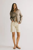 Maci Cardigan in Mocha FINAL SALE