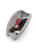 Womens EYE SEE U Rhinestone Evening Clutch bags Handmade