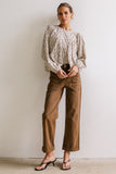James Corduroy Blouse