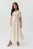 Aurelia Smocked Floral Midi Dress