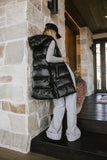 Layla Puffer Vest in Black FINAL SALE