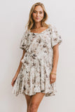 Florence Ruffled Mini Dress FINAL SALE