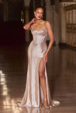 Ibiza Gown Strapless Corset Evening Dress