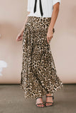 Sidra Paneled Leopard Skirt FINAL SALE