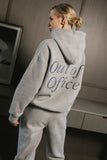 Out of Office Sweatshirt in Heather Grey FINAL SALE