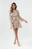 Harlie Chiffon Mini Dress