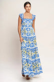 SALTY AIR SWEETHEART BLUE MAXI DRESS