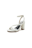 Elegant Block Heel Strappy Sandals with Ankle Strap