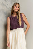 Serafina Maxi Dress in Plum