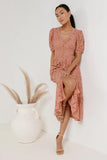 Rowan Lace Dress in Pink FINAL SALE