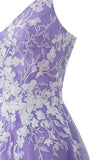 Aline Short Glitter Tulle Homecoming Dress with Appliques