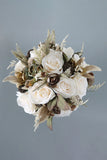 Free Form Silk Flower Bridal Bouquets