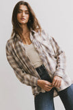 Franky Plaid Flannel Button Up FINAL SALE