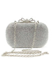 Beautiful Metal With Crystal Rhinestone Adjustable Bridal Purse