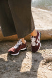 Steve Madden Campo Sneakers in Burgundy FINAL SALE