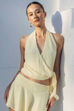 Malani Wrap Halter Top