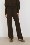 Jesse Waffle Knit Pants in Brown FINAL SALE