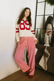 Romero Gingham Pants in Red FINAL SALE