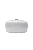 Womens Rhinestones Evening Clutch in Satin