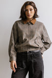 Kenzington Plaid Bomber Jacket