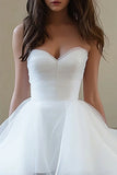 Stylish A Line Sweetheart Mini Graduation Dress