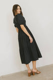 Leandra Midi Dress in Navy FINAL SALE