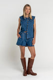 Paula Button Up Top