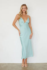 Amika Satin Maxi Dress