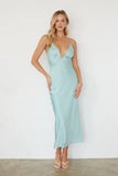 Amika Satin Maxi Dress