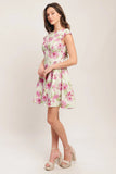 BLOSSOM BABE PINK MINI DRESS