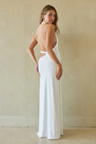 Seraya Halter Cut Out Maxi Dress