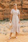 Paizley Printed Midi Dress FINAL SALE