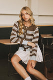 Bennie Striped Cardigan FINAL SALE