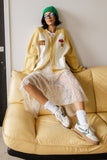 Paula Oversized Jacket in Yellow