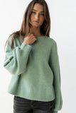 Josey Oversized Sweater in Light Blue FINAL SALE