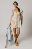 Devin Contrast Mini Dress FINAL SALE