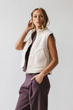 Maddox Reversible Sherpa Vest FINAL SALE