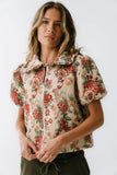 Joanna Floral Zip Up FINAL SALE