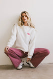 Stupid Cupid Crew Neck Sweater FINAL SALE