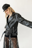 Kylie Vegan Moto Jacket FINAL SALE
