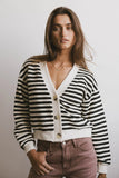 Osaia Striped Cardigan FINAL SALE