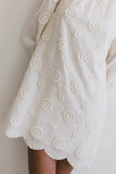 Evie Textured Floral Mini Dress FINAL SALE