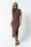 Brandi Maxi Dress in Brown