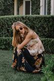 Maddison Maxi Skirt in Black