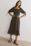 Juna Floral Midi Dress FINAL SALE