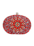 Womens All Over Crystals Sparkly Evening Clutch Bags