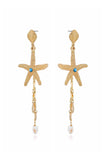 Starfish Seeker Drop Earrings