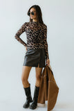 Kelsey Vegan Leather Mini Skirt